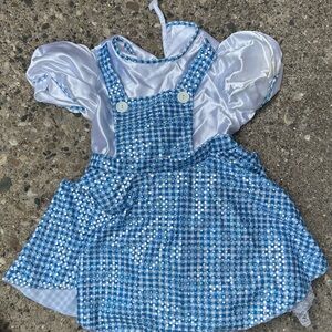 Rubie's Blue and White Kids Dorthy dress Costume